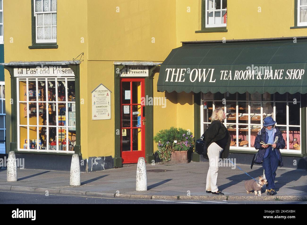 The Owl Tea Rooms. Traditional tea shop, Holt. Norfolk. England. UK Stock Photo