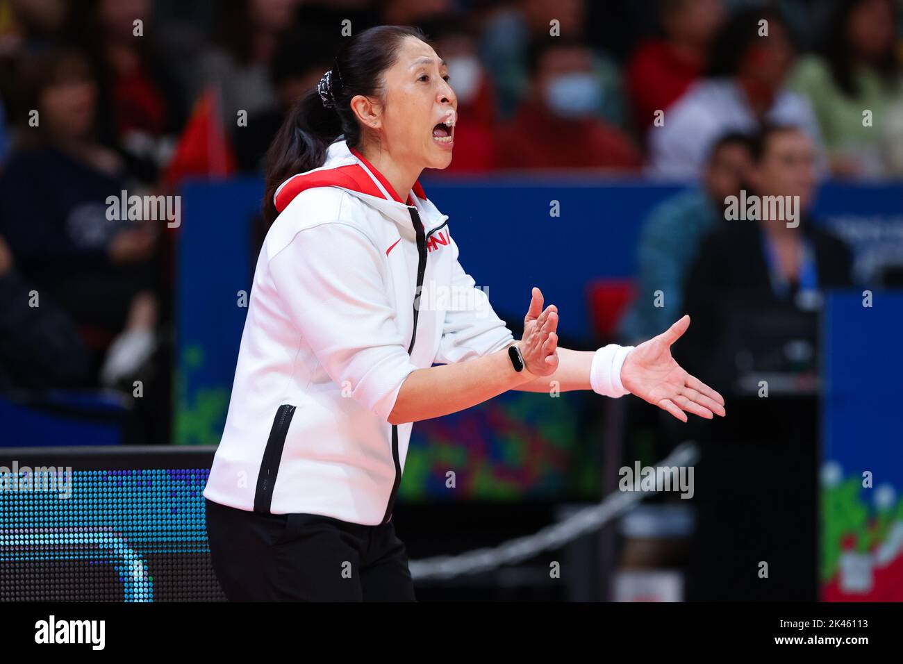Sydney, Australia, 30 September, 2022. Zheng Wei Head Coach of China ...