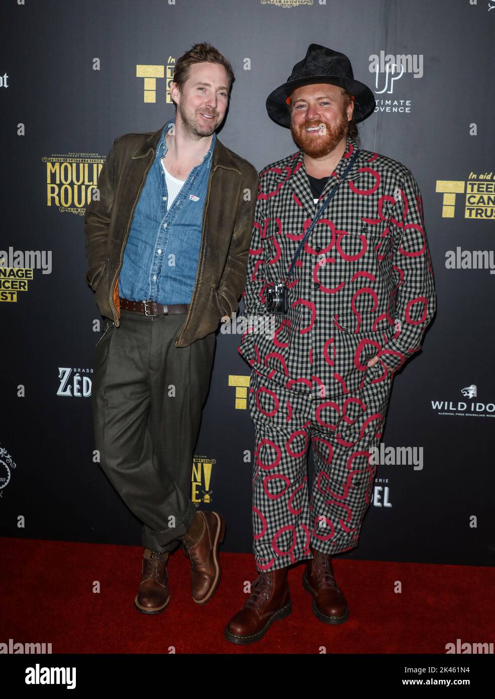 Ricky Wilson of the Kaiser Chiefs and Leigh Francis AKA Keith Lemon ...