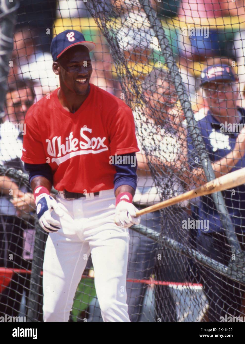 MICHAEL JORDAN Chicago White Sox 1994 Home Majestic Baseball