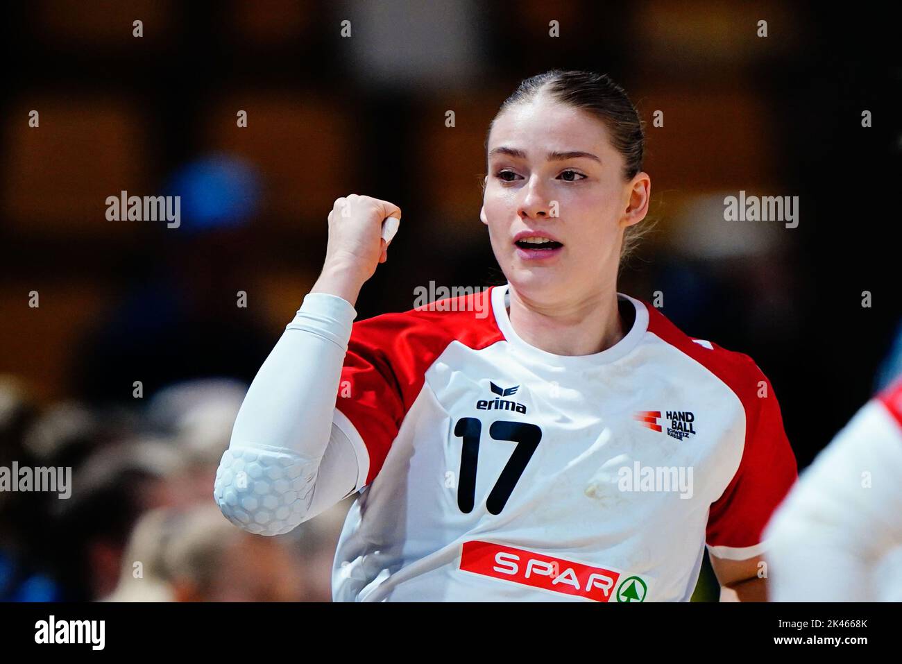 Aarhus, Denmark 20220929.Switzerland's Charlotte Kähr in the match