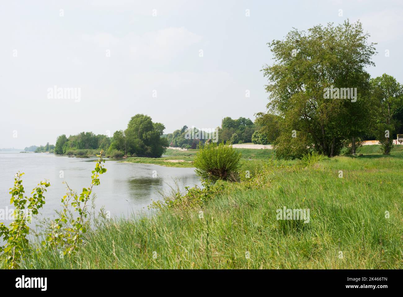 Les bords de Loire Stock Photo