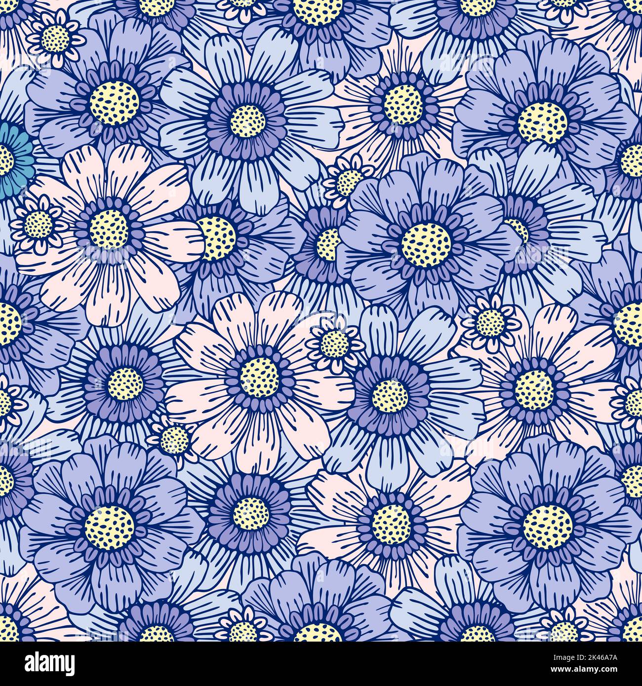 Free: Blue flower icon, 1960s Hippie Flower power , Hippie Art