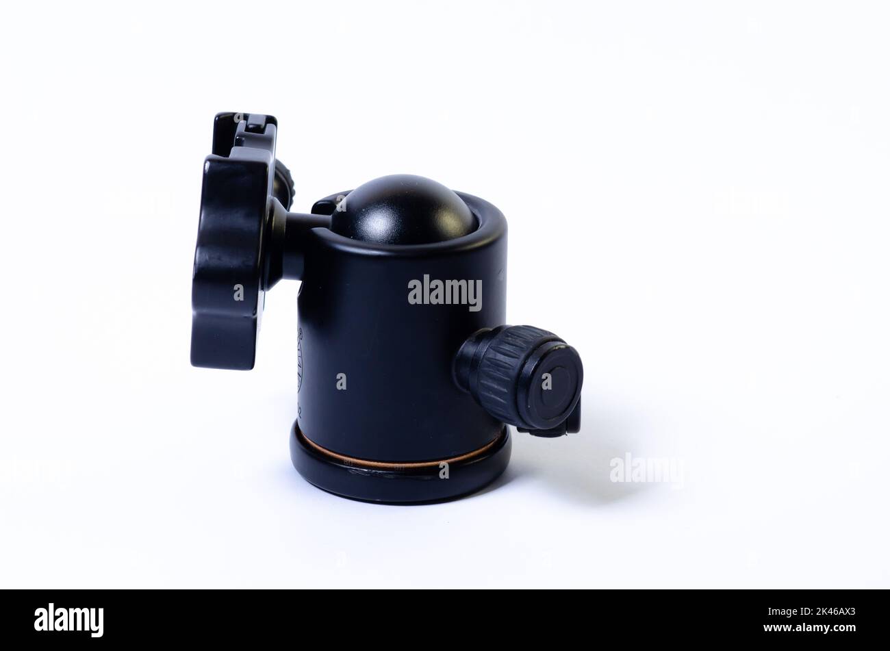 tripod ball head for photography and video Stock Photo