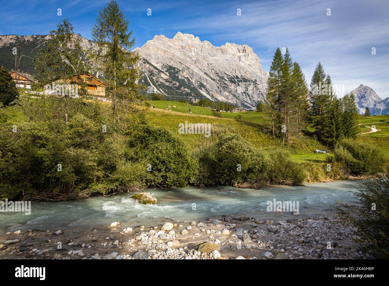 Cortina d'Ampezzo, Italy Stock Photo
