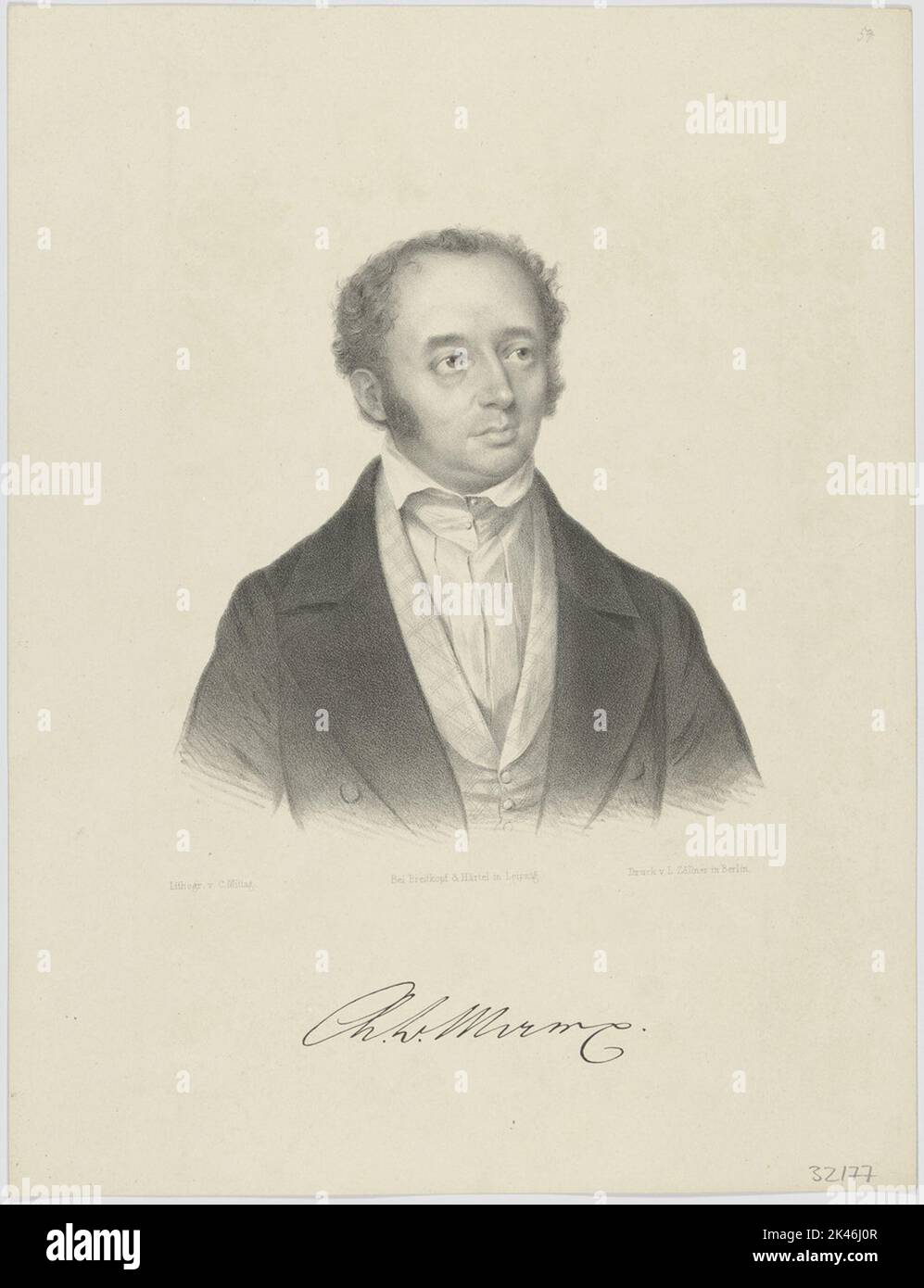 Portrait of Adolph Bernhard Marx Stock Photo - Alamy