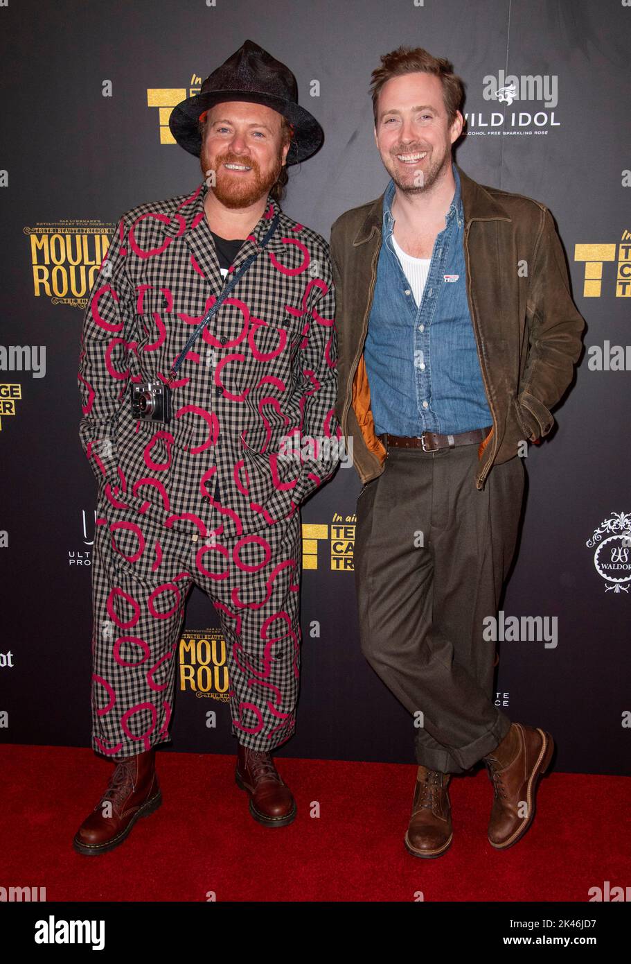 London, UK. Keith Lemon and Ricky Wilson at the Moulin Rouge - Musical ...