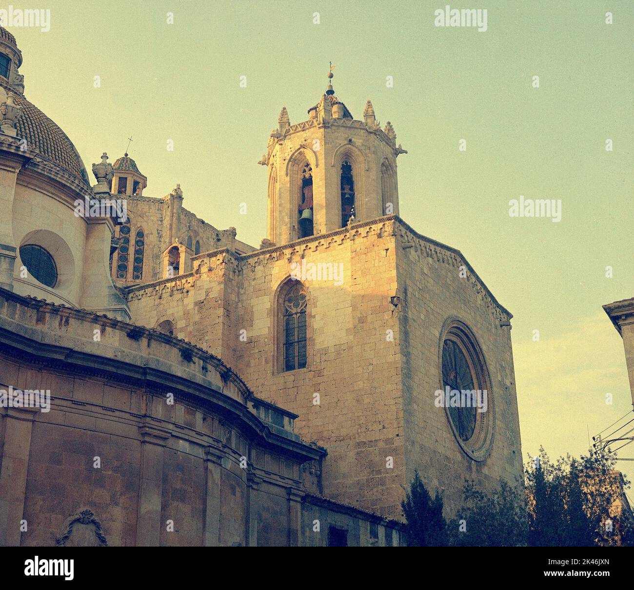 DET TORRE. Location CATEDRALEXTERIOR. TARRAGONA. SPAIN Stock Photo