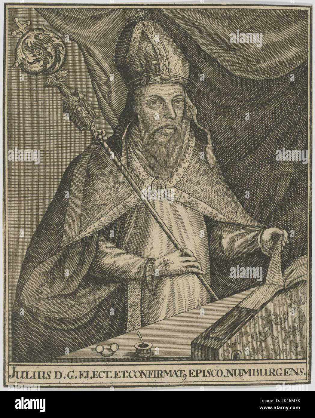 Bildnis des Julius, Numburgens Stock Photo Alamy