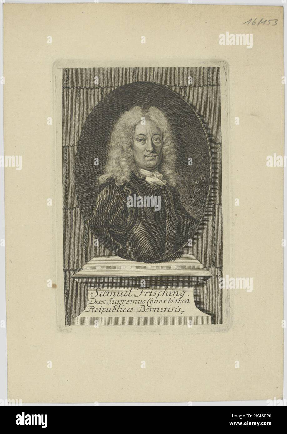 Portrait of Samuel Frisching Stock Photo Alamy
