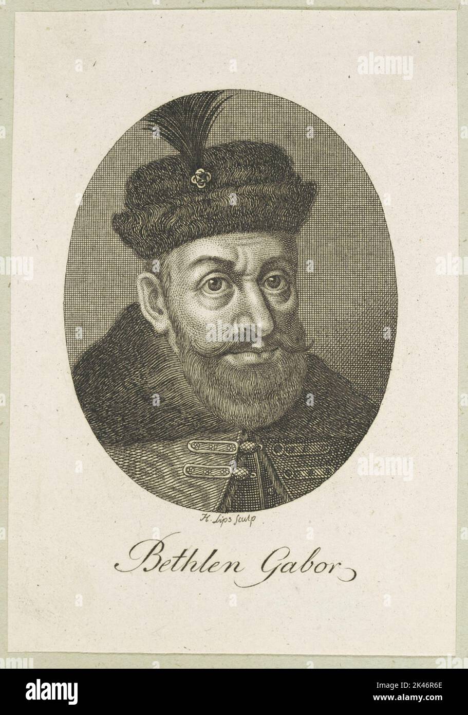 Portrait of the Bethlen Gabor Stock Photo