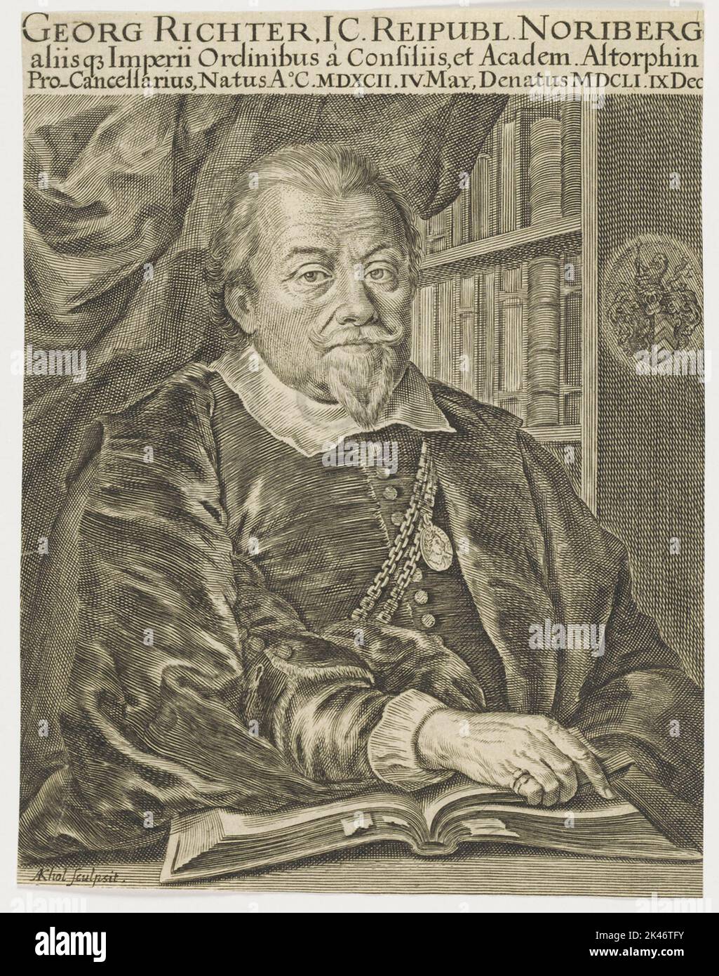 George R Richter Portrait of Georg Richter Stock Photo - Alamy