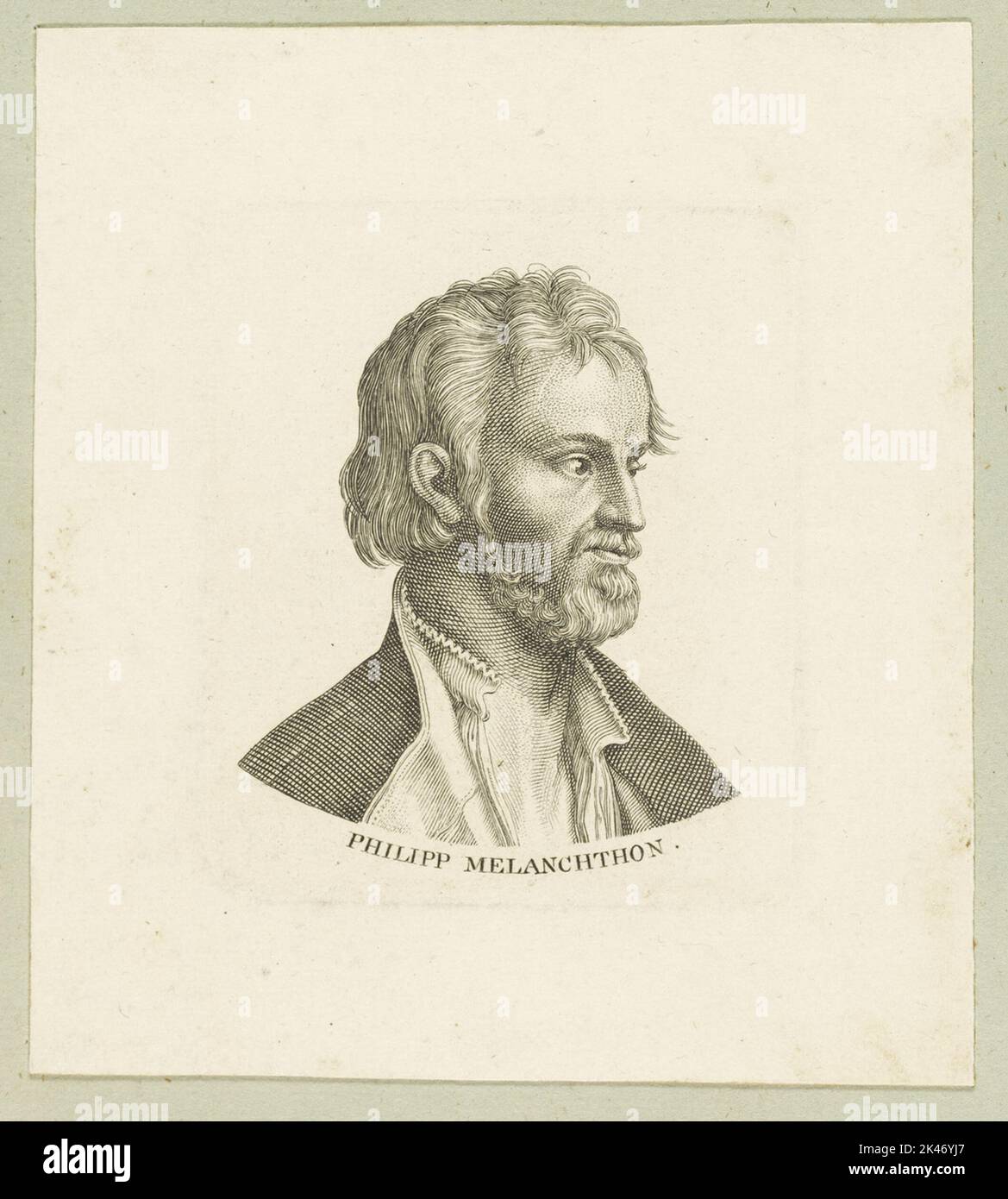 Portrait of the Philipp Melanchthon Stock Photo - Alamy