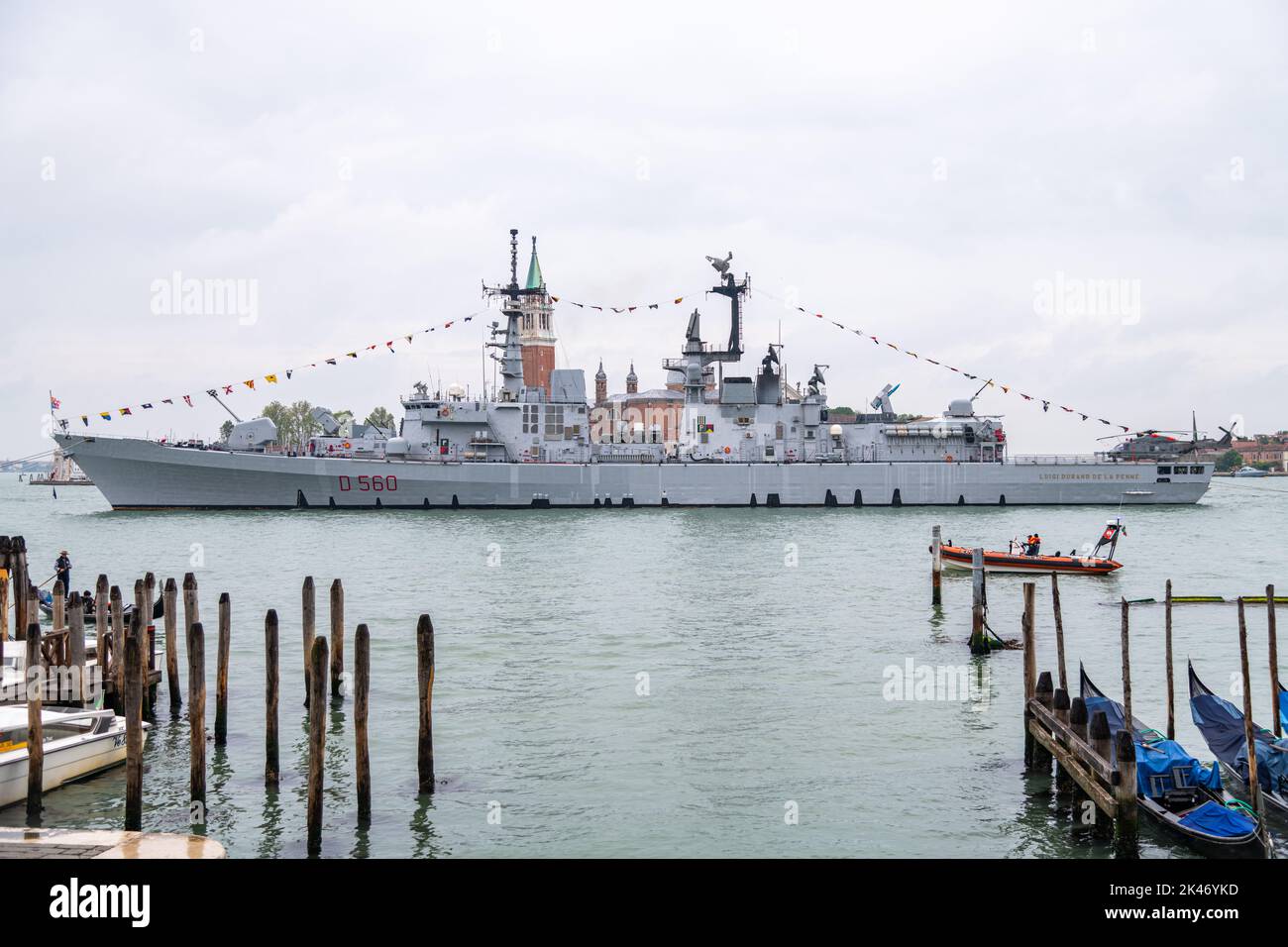 The Durand de la Penne Class stationed in Venice, Italy Stock Photo Alamy