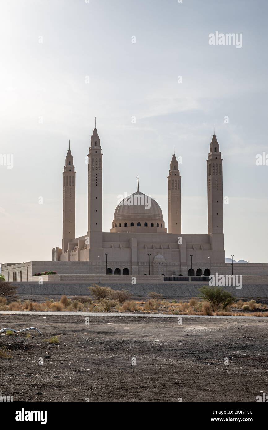 New Sultan Qaboos Mosque, Nizwa, Oman Stock Photo