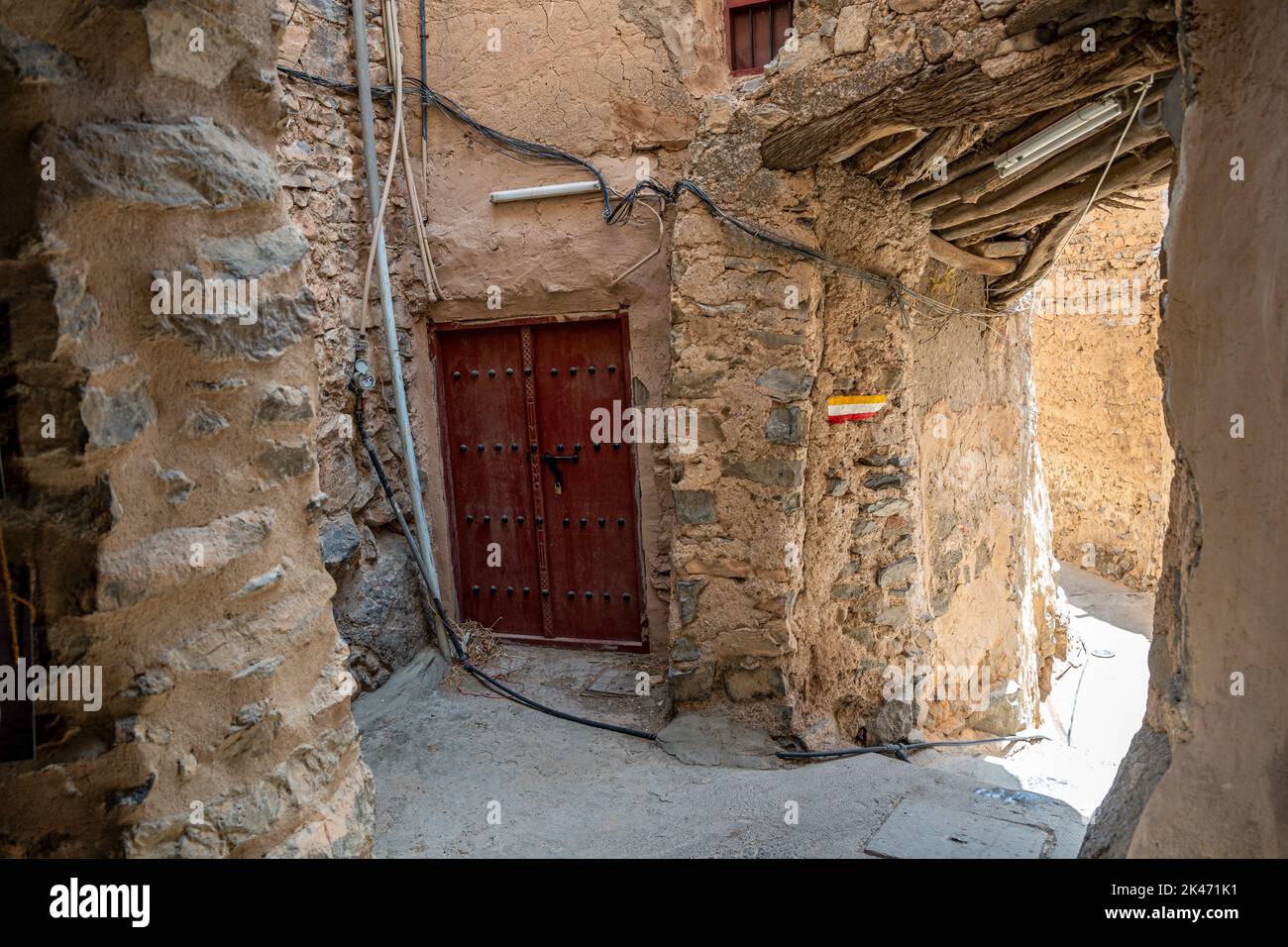 Al Hamra old village, Ad-Dakhilitìyah Region, Oman Stock Photo