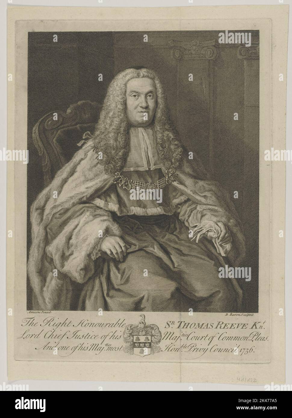 Portrait of Thomas Reeve Stock Photo Alamy