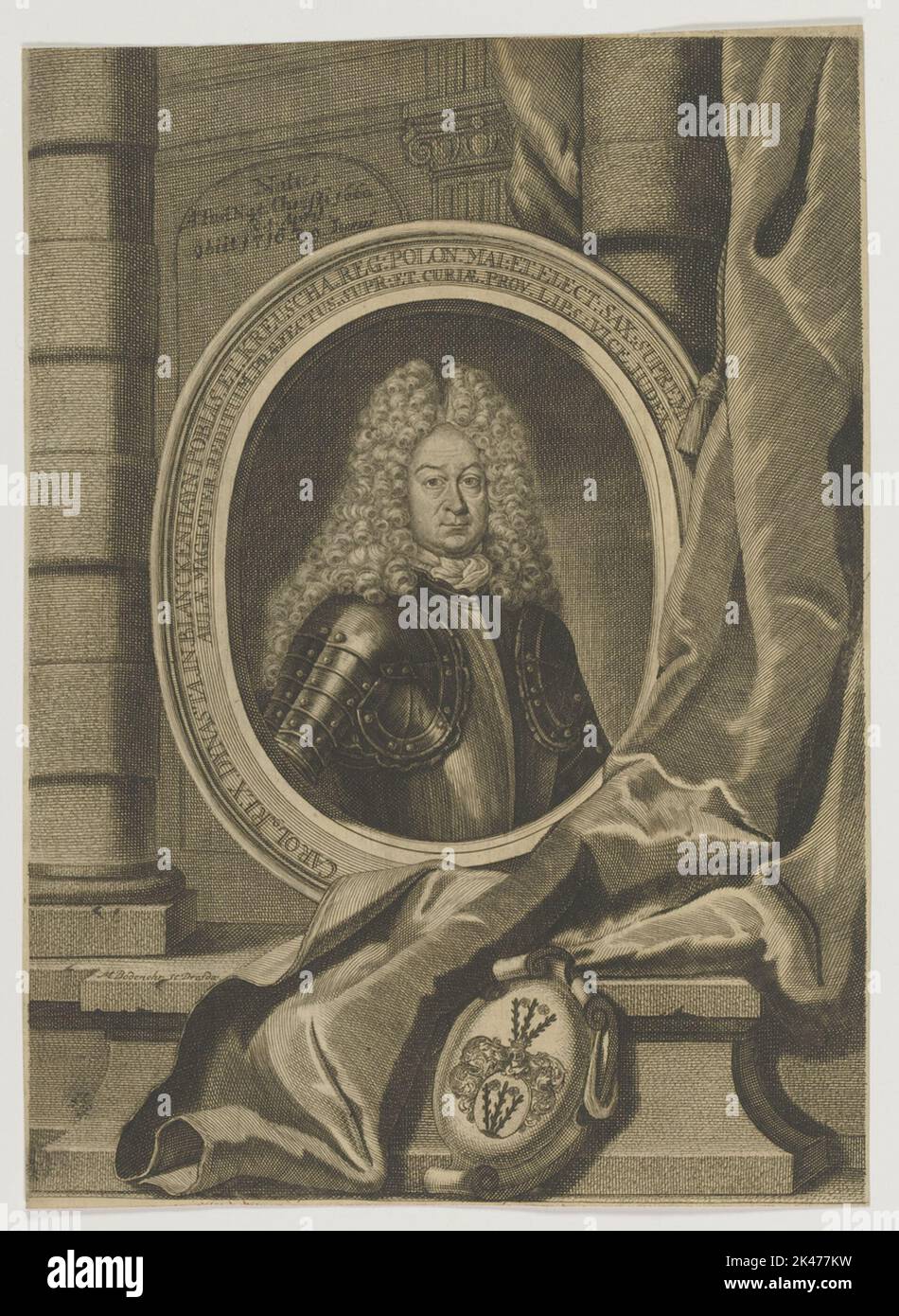Portrait of Carolus Rex Stock Photo - Alamy