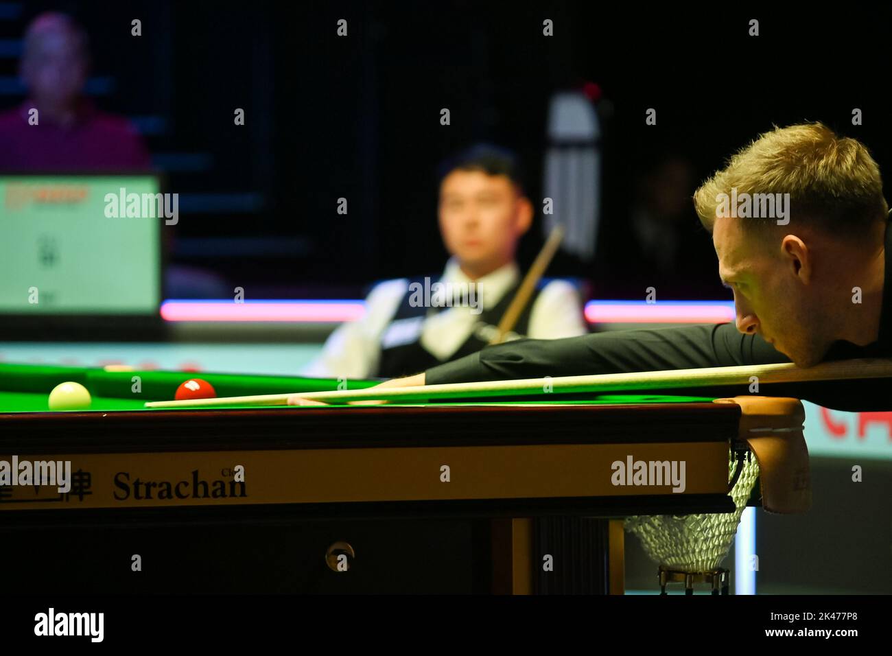 September 29, 2022 Judd Trump , Xu Si v Judd Trump During the Cazoo British Snooker Open