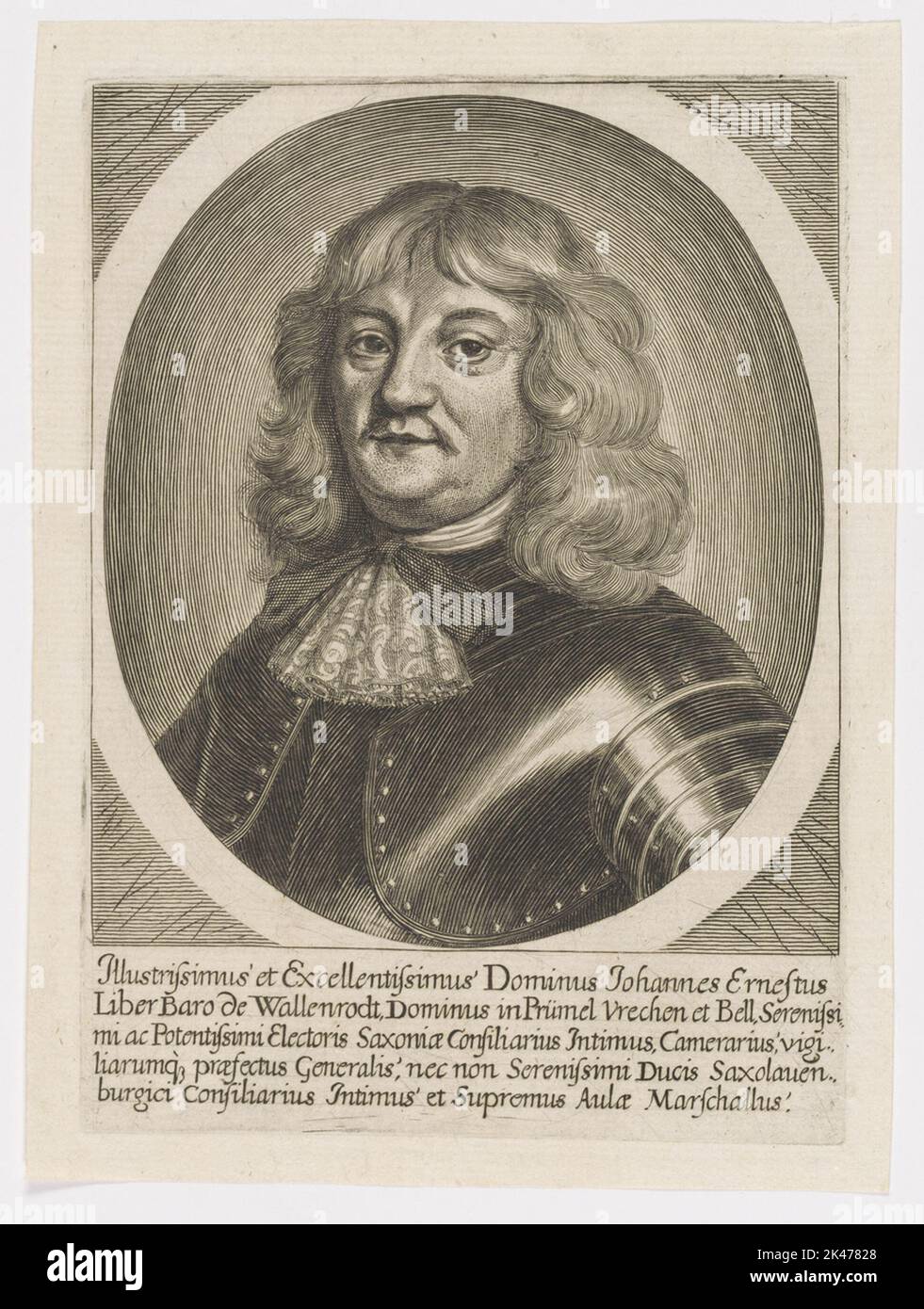 Bildnis des Johannes Ernst Book Baron de Wallenrodt Stock Photo - Alamy