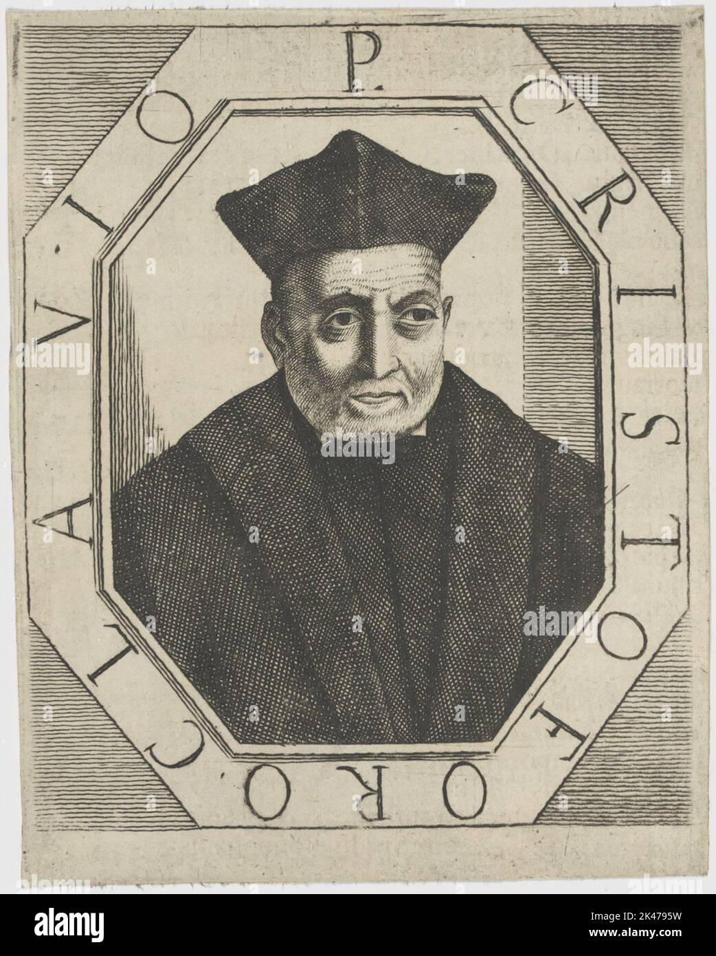 Portrait of the Cristoforo Clavio Stock Photo Alamy