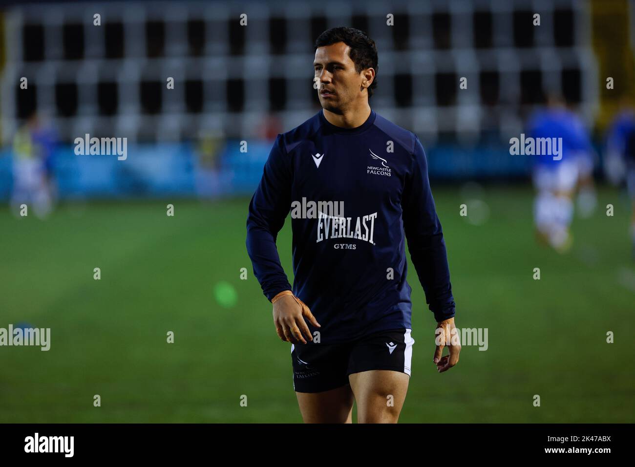 Newcastle, UK. 10th Sep, 2022. Matias Moroni of Newcastle Falcons before the Gallagher Premiership match between Newcastle Falcons and Bristol at Kingston Park, Newcastle on Friday 30th September 2022. (Credit: Chris Lishman | MI News) Credit: MI News & Sport /Alamy Live News Stock Photo