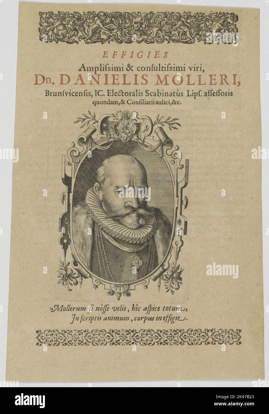 Portrait of Daniel Moller Stock Photo Alamy