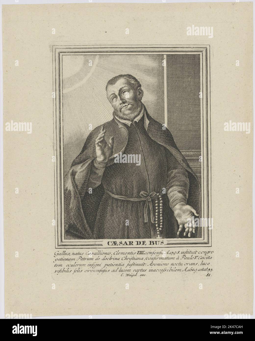 Portrait of the Caesar de Bus Stock Photo - Alamy