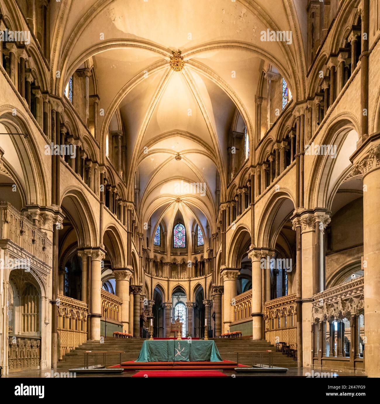 Canterbury, United Kingdom 10 September, 2022 view of the altar and
