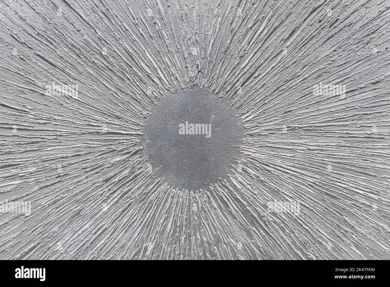 Silver background with pattern. Space for text Stock Photo