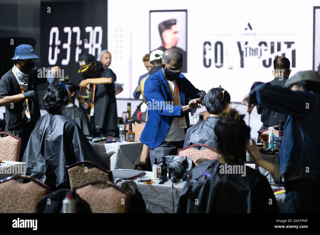 Kuala Lumpur, Malaysia. 28th Sep, 2022. Andis 'Copy the Cut' 2022 Hair