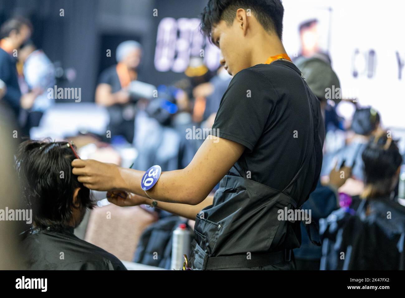 Kuala Lumpur, Malaysia. 28th Sep, 2022. Andis 'Copy the Cut' 2022 Hair