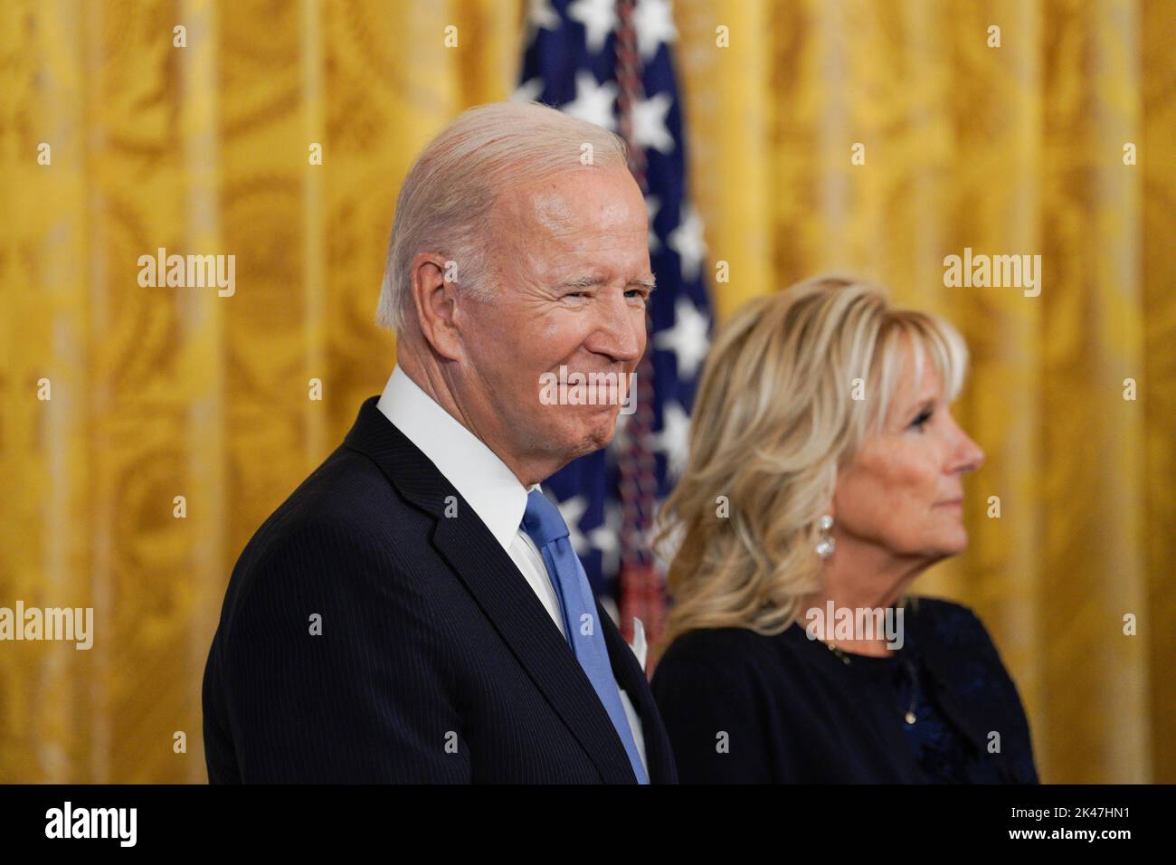 United states president joe biden and first lady dr jill biden at a