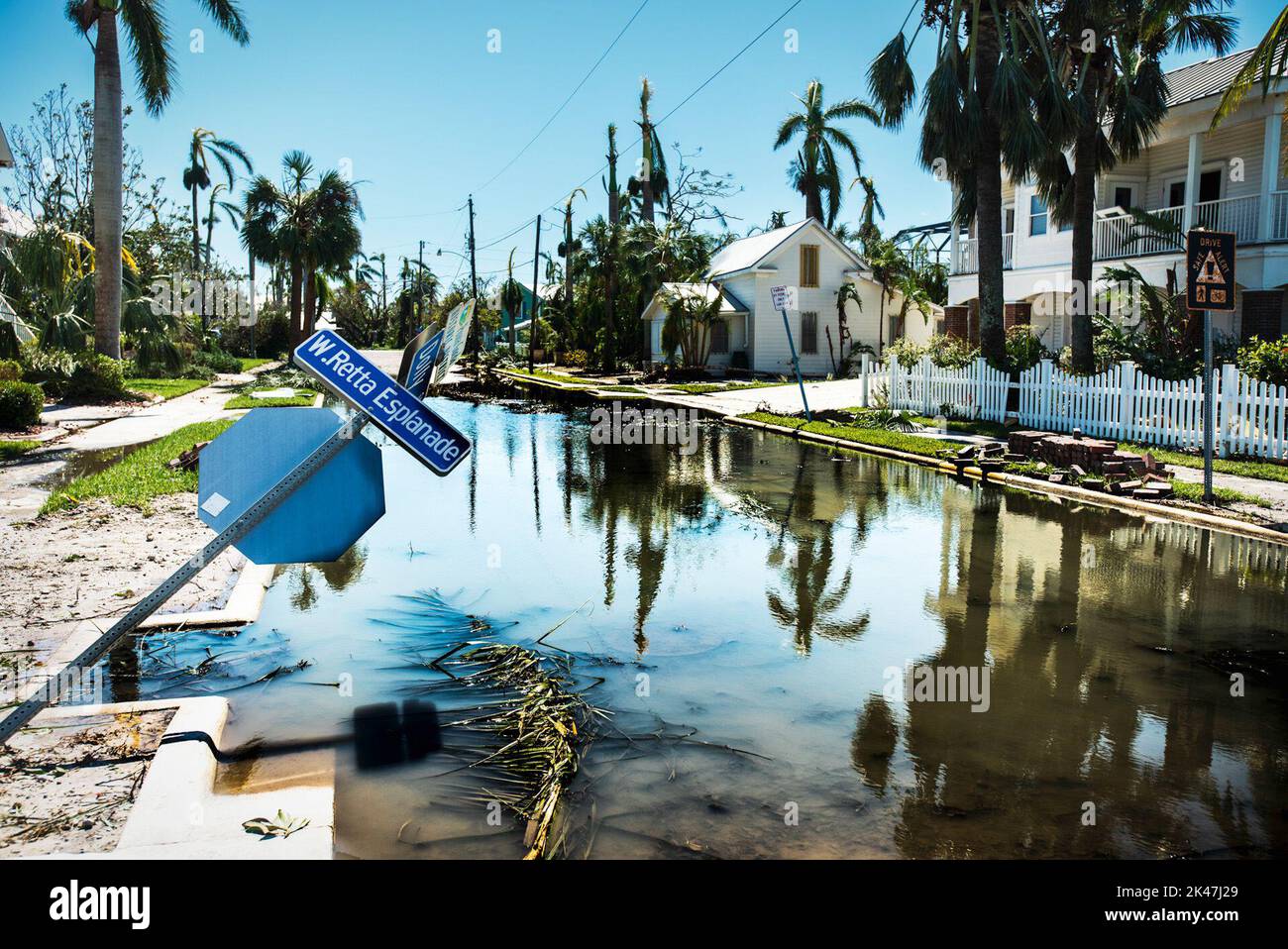 Florida, USA. 30th Sep, 2022. September 30, 2022, Punta Gorda, Florida