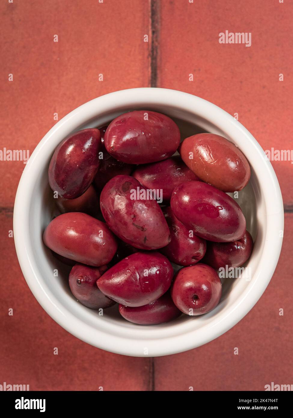 Kalamata olives portrait Stock Photo