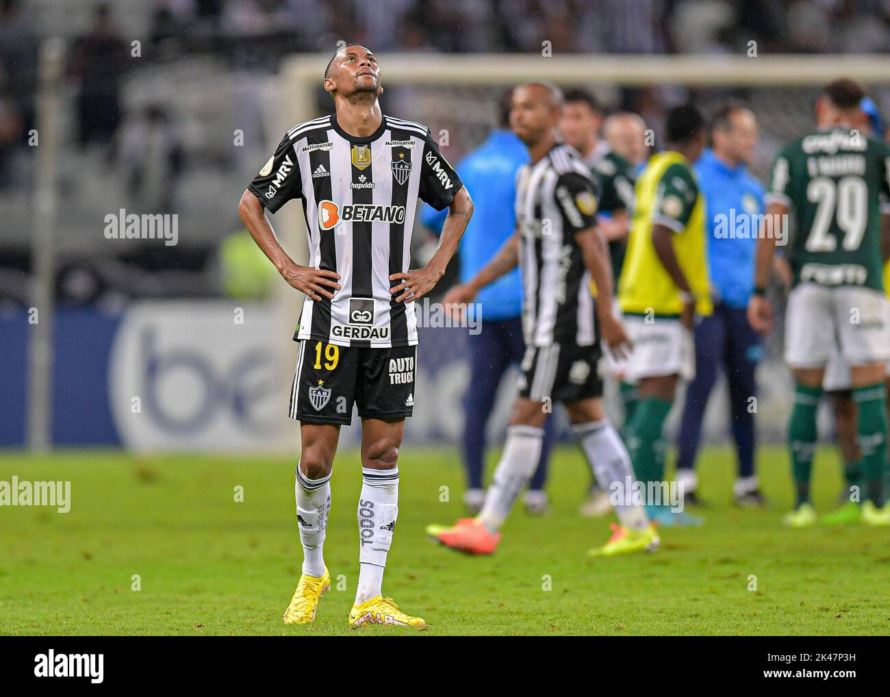 Rio de Janeiro, Brazil. June 08, 2022, Ademir of Atletico-MG during the  match between Fluminense and Atletico-MG as part of Brasileirao Serie A  2022 at Maracana Stadium on June 08, 2022 in