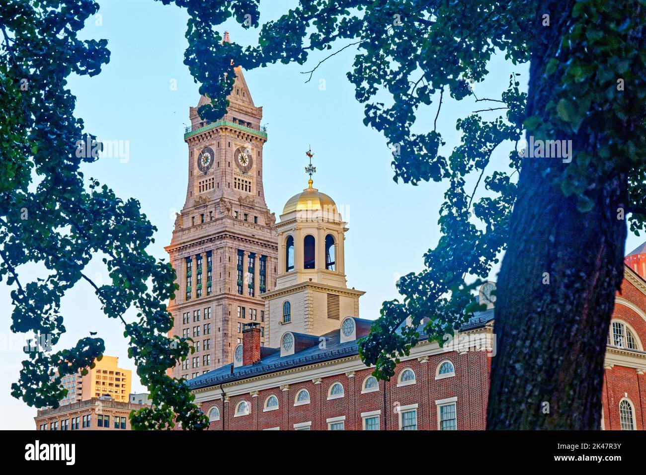 BOSTON, MASSACHUSETTS - August 29, 2022: Boston is one of the oldest 