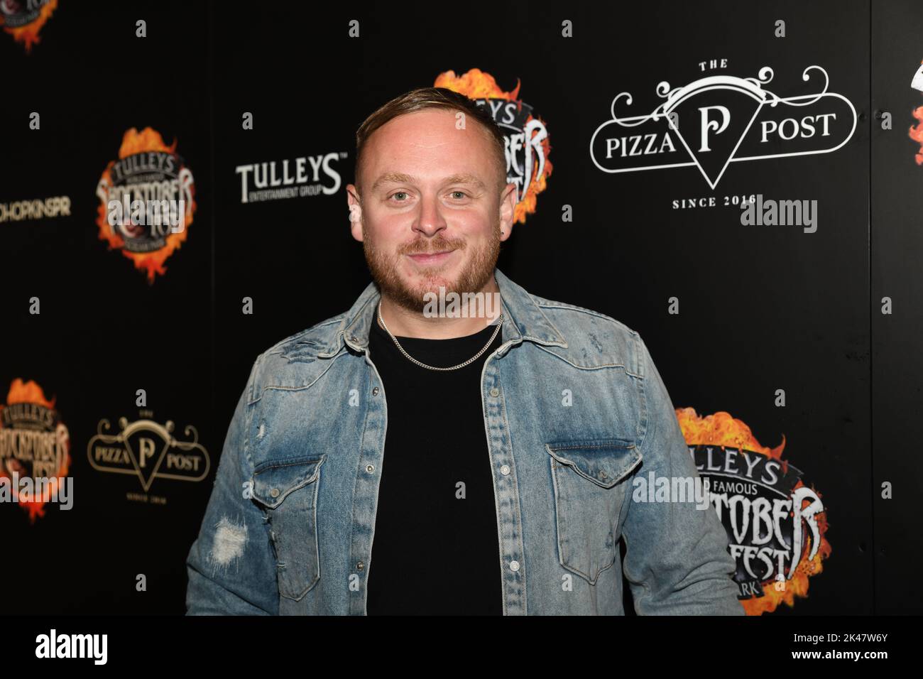 Crawley, UK. Friday 30 September 2022. Celebrities brave the scares at Tulleys Shocktober Fest VIP launch night. Credit: Thomas Faull/Alamy Live News Stock Photo