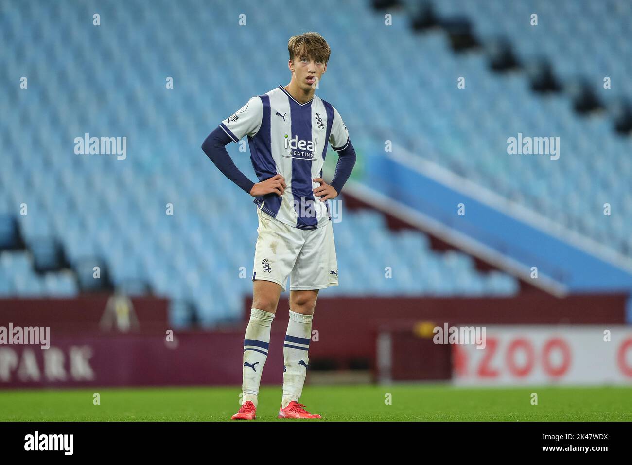 Harry Whitwell of West Bromwich Albion during the Premier League 2 U23