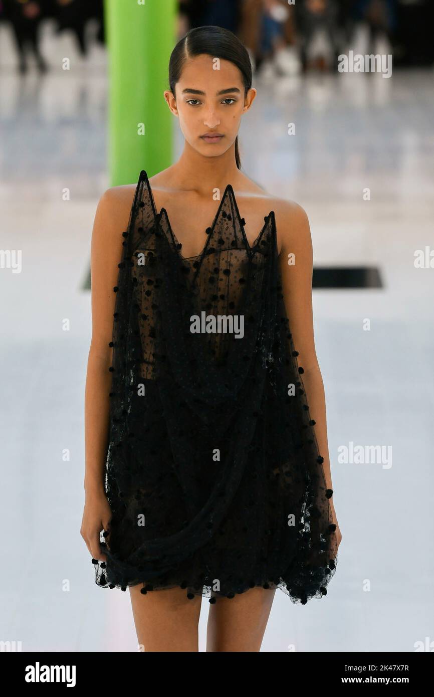 LOEWE SS23 runway during Paris fashion Week on September 2022 - Paris