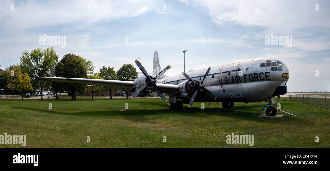 A Boeing C-97G Stratofreighter Stock Photo