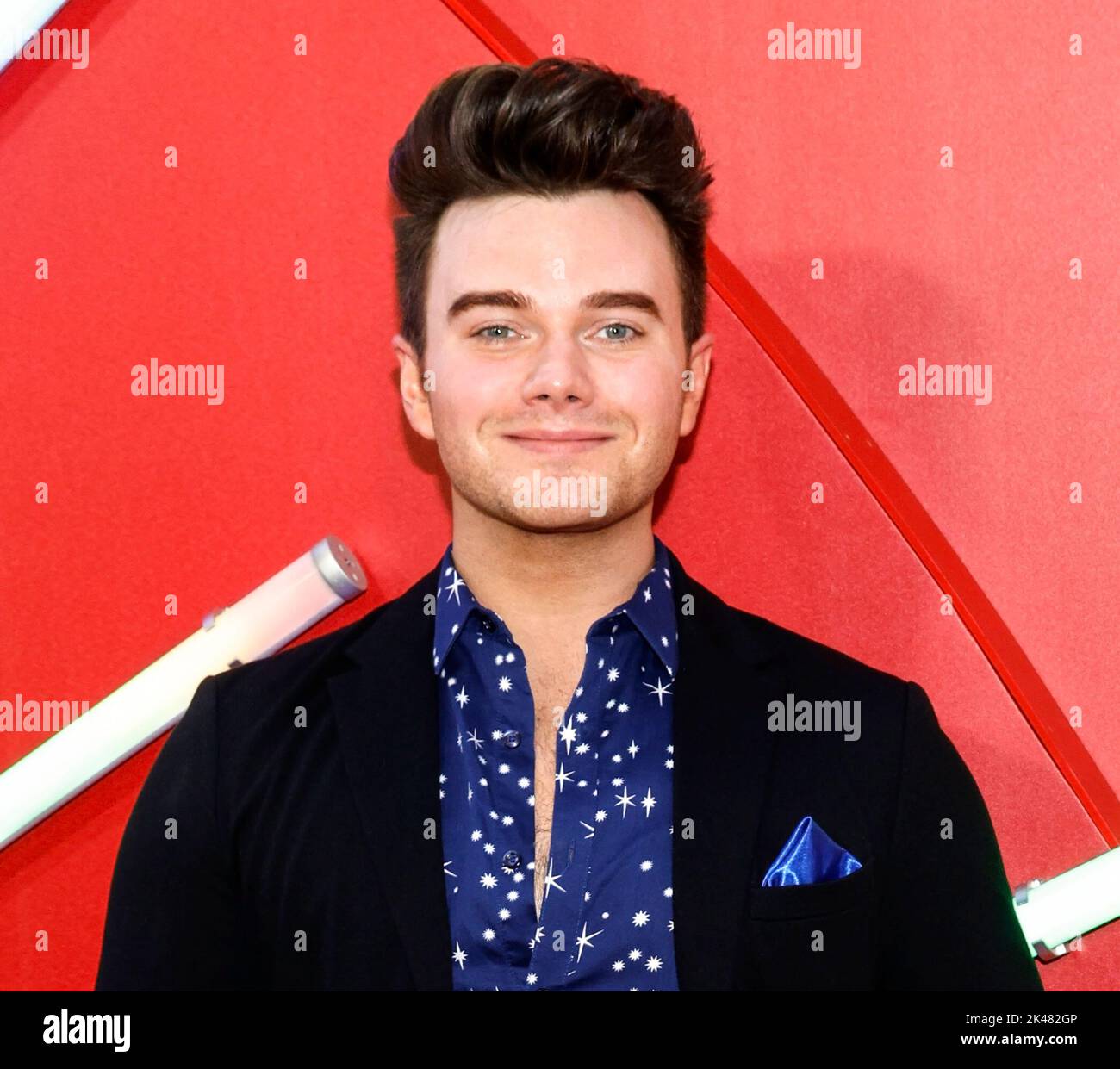 Los Angeles, USA. 28th Sep, 2022, Chris Colfer arrives at Universal ...