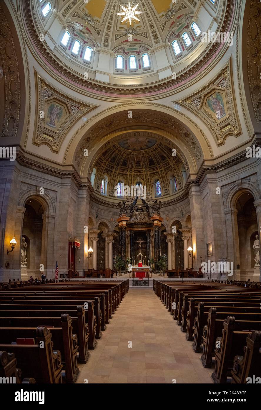 Cathedral of Saint Paul interior Stock Photo Alamy