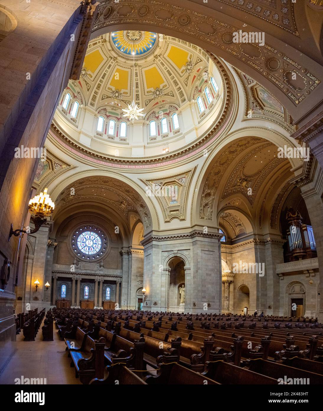 Cathedral of saint paul interior stock photo alamy