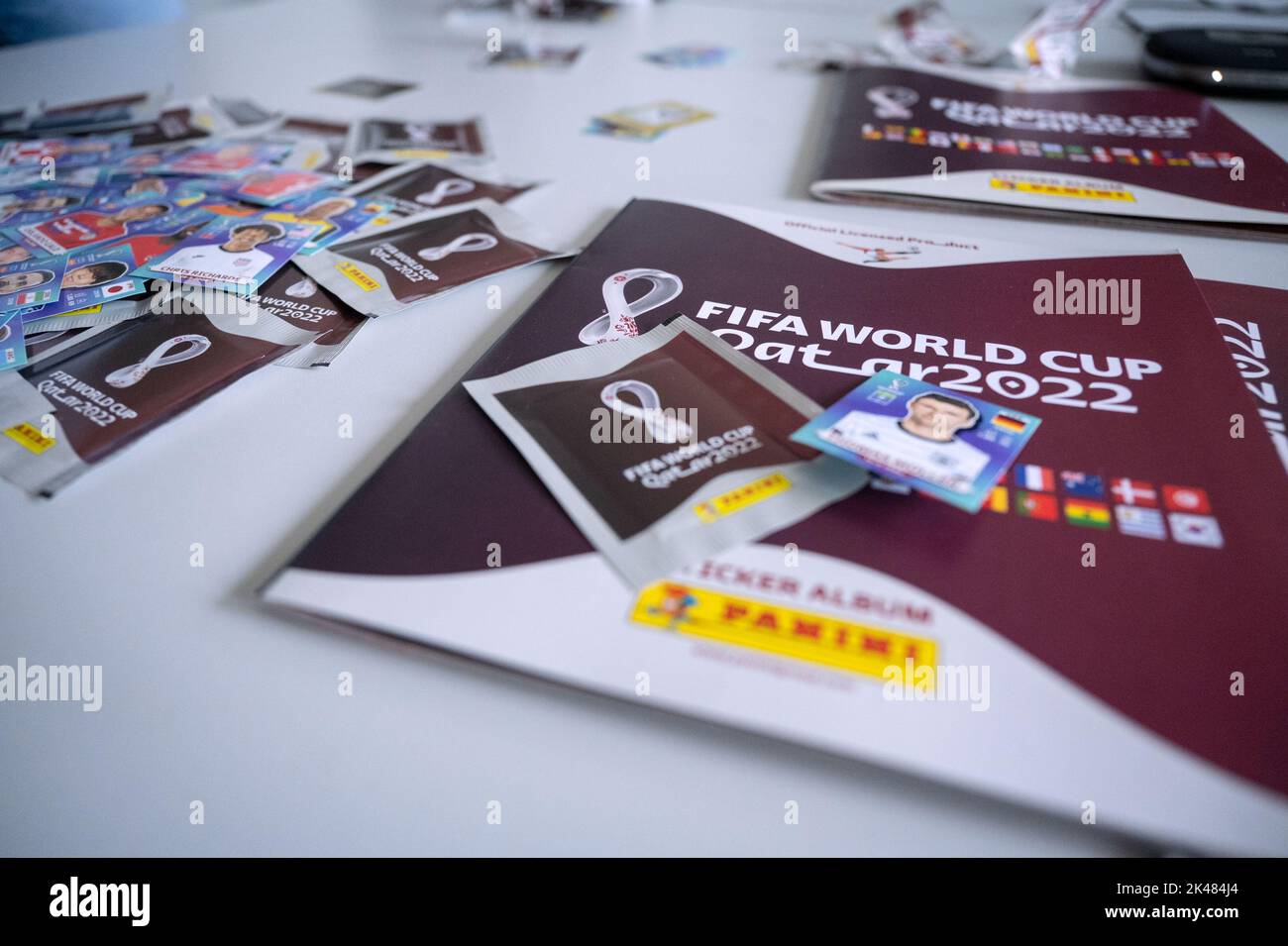 Stickers, albums et sets de cartes sportives, saison 1982 Panini football