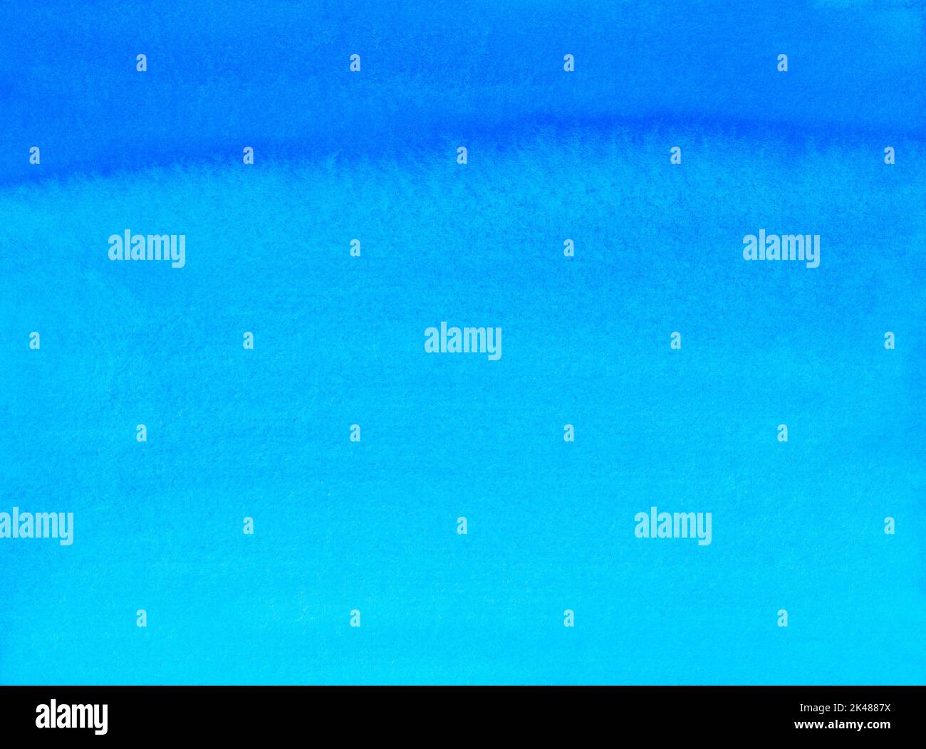 Watercolor deep blue gradient background texture. Aquarelle abstract