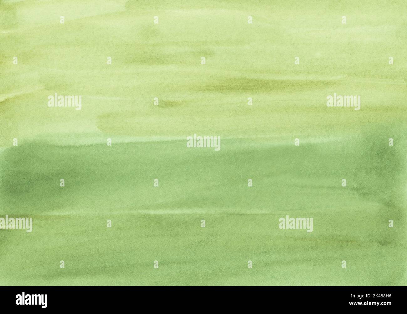 Watercolor mustard green color background texture. Aquarelle abstract