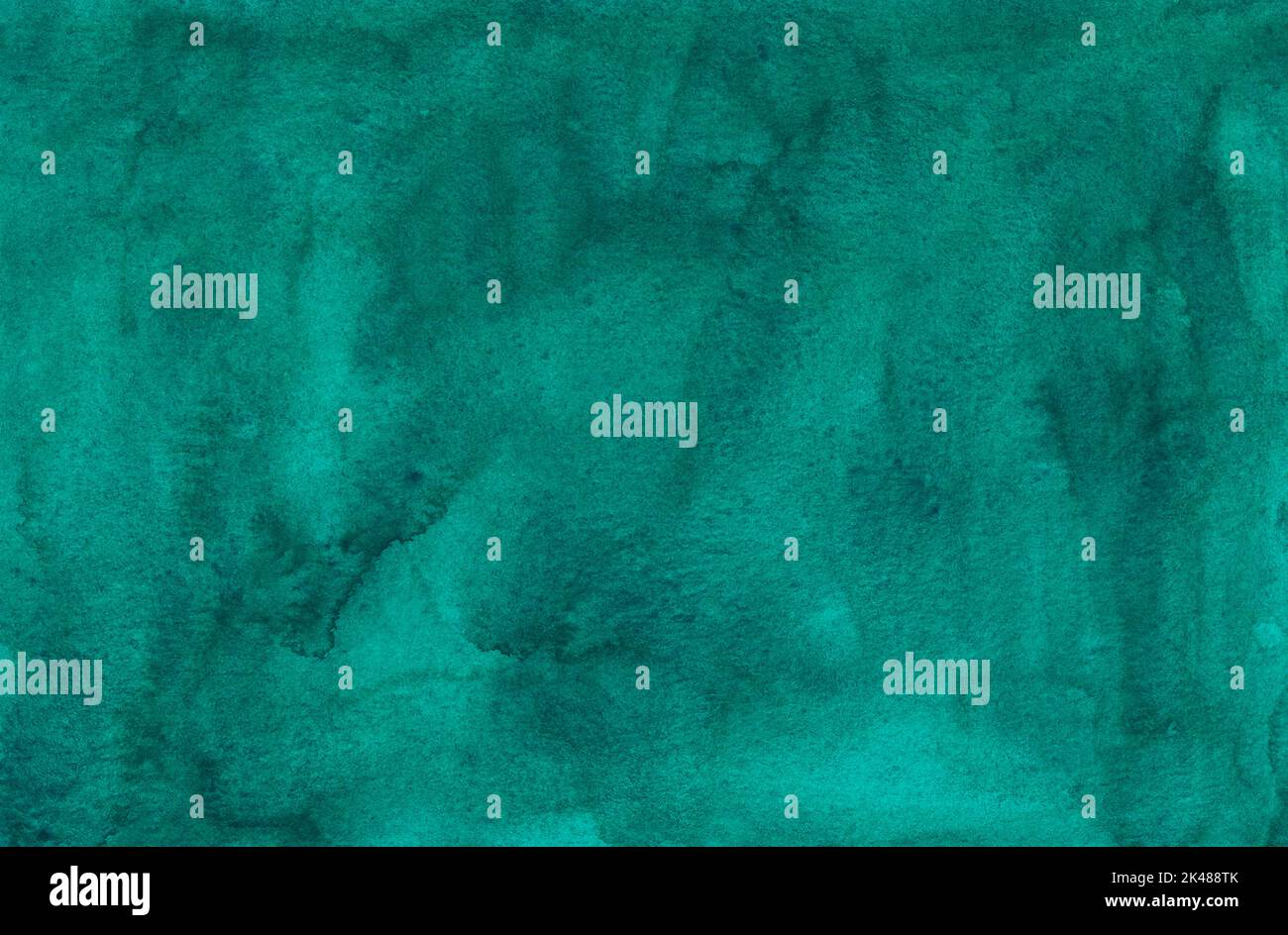 Watercolor deep sea green background texture. Aquarelle abstract ...