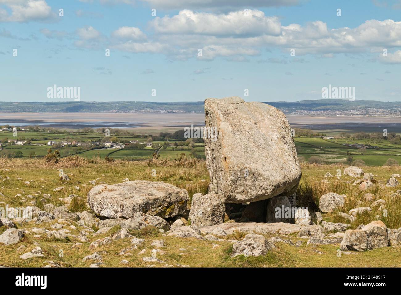 Arthur's Stone (Neolithic burial chamber 2500 BC), Cefn Bryn, Gower Peninsula, Swansea, South