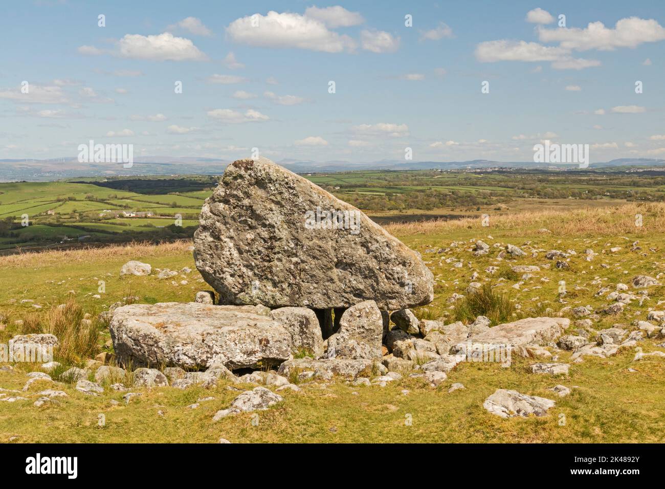 Arthur's Stone (Neolithic burial chamber 2500 BC), Cefn Bryn, Gower Peninsula, Swansea, South